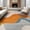 Orange Multi, Pattern 2, variant on ODIKA 4'x6' Abstract Beige Washable Area Rug for Home Office, Under Desk, Non-Slip Chair-Friendly, Flatwoven
