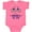 Hot Pink, variant on Inktastic America Est 1776 4th of July Boys or Girls Baby Bodysuit