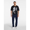 thumbnail image 2 of Terrifier Men's and Big Men's Split Face Graphic Tee with Short Sleeves, Sizes XS-5XL, 2 of 5