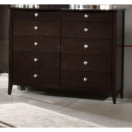Espresso Tall Dresser Walmart Com