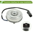 thumbnail image 3 of Motor de ventilador del radiador Unique Bargains para Honda Pilot 2003-2008 Ventilador de enfriamiento de motor silencioso No.630920 1 Pc, 3 of 6