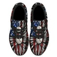thumbnail image 2 of Baseball American flag Shoes Sneakers for Women Men Black Size 3.5, 2 of 7