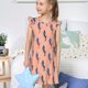 thumbnail image 4 of Fotbe Winter Skiing Adventure Vestido de Dormir para Niñas de 3 a 10 Años, Mangas Cortas, Estilo Princesa, Pijama Camisón con Mangas Voladas-X-Large, 4 of 6