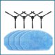 thumbnail image 2 of 2X para 999 X-Treme Repuestos Cepillo Lateral Hepa Filter Mop Pad, 2 of 3