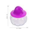 thumbnail image 2 of SHINYPASING 4pcs Pumpkin Container Assorted Color Portable Storage Restaurant, 2 of 8