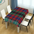 thumbnail image 4 of Yayeee Tablecloths 60" x 90" Rectangle Wrinkle Resistant Party Table Cover, Red Green Pattern, 4 of 8