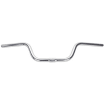 Sunlite MTB/City Handlebar 25.4mm Clamp 27.75in Width 5in Rise Silver Aluminum