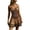 C-Coffee351, variant on DHFJKG Cowgirl Dresses For Women Summer Bohemian Mini Dress Spaghetti Strap V Neck Collar Sexy Slim Fit Vacation Soft Dresses