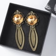 thumbnail image 3 of Kangaroo Vintage Copper-Colored Lace Bookmarks: Stainless Steel Book Accessories, Gifts for Book Lovers and Readers, 3 of 5