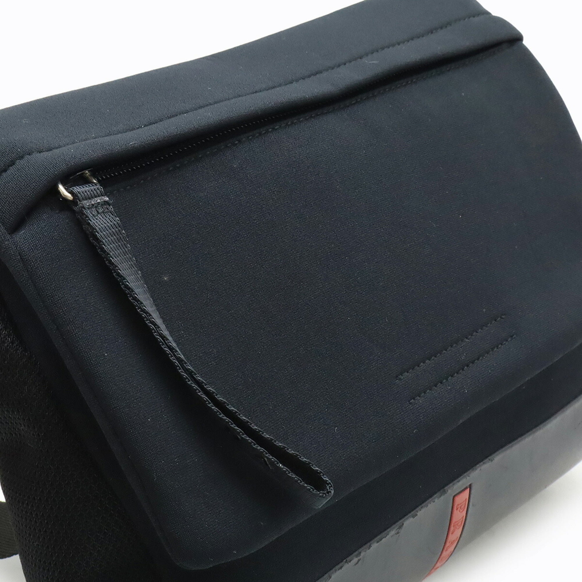 Pre-Owned PRADA Prada Sport Line Shoulder Bag Nylon Neoprene Mesh