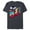 Navy Heather, variant on Disney Mickey Mouse Family Star Dad of the Birthday Boy - Short Sleeve Blended T-Shirt for Adults - Customized-Denim Snow Heather