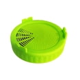 thumbnail image 4 of Elenxs 2pcs Grow Bean Sprouts Alfalfa Salad Sprouts Lids Plastic Jar Seed Sprouting Planting Lids, 4 of 9