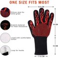 thumbnail image 2 of 1 par de guantes resistentes al calor-linterna roja, 2 of 8