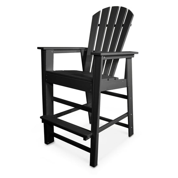 POLYWOOD® South Beach Recycled Plastic Bar Chair