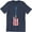 Navy Heather, variant on American Flag Guitars - Amazing Guitarist Musician Men's Gift T-Shirt