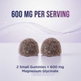 thumbnail image 6 of Vitamatic Magnesium Glycinate Gummies 600 mg per Serving – 60 Ct – Natural Grape Flavor – Non-GMO, Gluten Free, 6 of 11