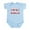 Sky Blue, variant on CafePress - I Heart My Babcia Flag Infant Bodysuit - Baby Light Bodysuit, Size Newborn - 24 Months