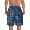 thumbnail image 4 of W-W-E Swim Trunk For Men, Quick Dry Bathing Suit With Mesh Linner And Pocket, Breathable Fit Board Shorts For Beach Swim, 4 of 9