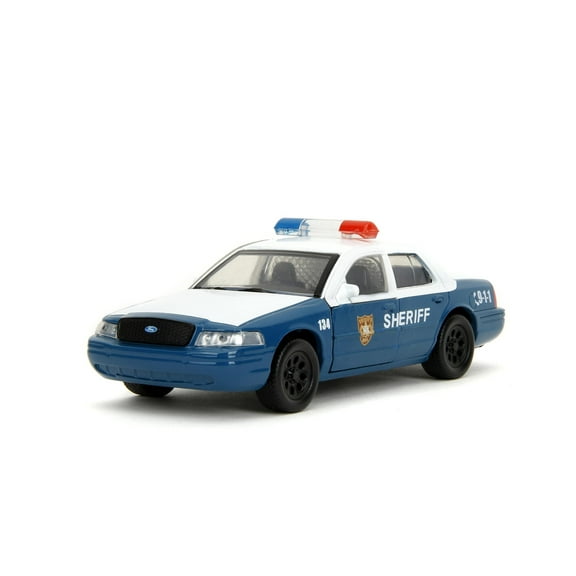 The Walking Dead 1:32 Rick Grimes Ford Crown Victoria Die-Cast Car, Toys for Teens and Adults