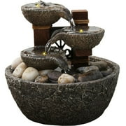 Newport Coast Collections Tier Rockbowl Holiday Fountain