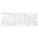 thumbnail image 1 of Alfombrilla de ratón grande extendida con contorno topográfico para teclado de ordenador, 800 x 300 x 2 mm, 1 of 5