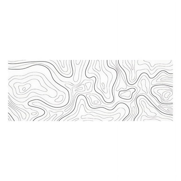 ckepdyeh Topographic Contour Extended Big Mouse Pad Computer Keyboard Mouse Mat Mousepad 800x300x2mm