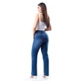 thumbnail image 2 of Jeans de corte recto /Juvenil, 3909 (Azul medio) azul 15, 2 of 3