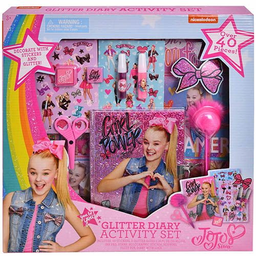 Jojo Siwa Glitter Diary Set In Large Box 5869