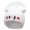 White, variant on Dream Rocket Embroidered 12 Inch Long Knitted Beanie - White OSFM