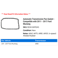 thumbnail image 2 of Automatic Transmission Pan Gasket - Compatible with 2011 - 2017 Ford Mustang 2012 2013 2014 2015 2016, 2 of 2