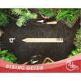thumbnail image 3 of Unfinished Wood Okra Garden Stake | DIY Craft Cutout 24" / 1/8", 3 of 3