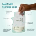 thumbnail image 2 of Bolsas de almacenamiento de leche Motif Medical 300 unidades, 2 of 8