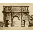 thumbnail image 2 of Brogi, Giacomo 30x26 White Modern Wood Framed Museum Art Print Titled - The Arch of Constantine, 2 of 4