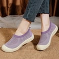 thumbnail image 7 of Narveanno Women's Barefoot Shoes Walking Shoe Zero Drop Sole Soft Yoga Work Lightweight Home Non Slip Sneakers Barefoot for Women Purple 7, 7 of 7