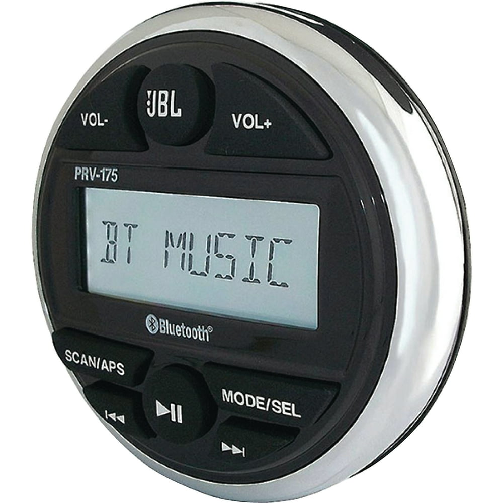 Marine Am Fm Radio JBL JBLPRV175 Marine Stereo Digital AM/FM/MP3/USB Built In Amp