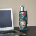 thumbnail image 5 of 20 Oz Pioneer Flower Coffee Tumbler Double Wall Insulated Stainless Steel Water Bottle | Metal Reusable Thermoses Flask with Cup Cap | Leak & Sweat Proof with Anti-Dust Lid, 5 of 7