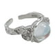 thumbnail image 4 of Anillo abierto de cobre ajustable para mujer D, 4 of 10