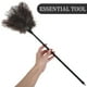 thumbnail image 3 of Plumero de plumas reutilizable, lavable, con mango largo, limpiador para ventiladores de techo, para limpiar teclados de coches, oficinas, muebles del hogar, 3 of 8