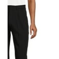 thumbnail image 4 of George Men's and Big Men's Premium Comfort Stretch Pleated Cuffed Suit Pants, 4 of 5