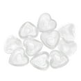 thumbnail image 2 of 10 piezas corazón / forma de seta botella de vial encanto colgante joyería DIY artesanía Corazón 10 mm Sunnimix colgante de collar de encantos de botella, 2 of 8