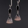thumbnail image 1 of Pendientes de Gota de Agua con Perlas Barrocas Asimétricas Estilo Bohemio Vintage Shaofei, 1 of 5