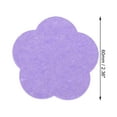 thumbnail image 4 of Unique Bargains 20 Pcs Flower Shape Compressed Sponge Facial Cleanser Skin Purple, 4 of 5