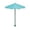 Light Blue, variant on Plant Umbrellas for Outdoor Plants, 10.4"×17.3" Adjustable Plant Umbrella Sunshade, Garden Plant Umbrella Shade, Plastic Pot Cover Sunshade Umbrella, Plant Shrub Growth Sun Protector,Green