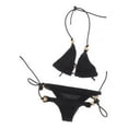 thumbnail image 2 of Kit de ropa de figura femenina a escala 1/6, trajes de baño de bikini, ropa interior para figuras de acción Phicen, juguete negro, 2 of 5