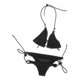thumbnail image 2 of Kit de ropa de figura femenina a escala 1/6, trajes de baño de bikini, ropa interior para figuras de acción Phicen, juguete negro, 2 of 5