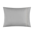 thumbnail image 2 of Casa 7-Piece Solid Reversible Comforter Set With BONUS Sheets , Light Grey, Queen, 2 of 7