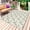 Beige, variant on Summer Botanical Outdoor Rug 3x5 Ft - Reversible Patio Rug Outdoor Camping Rugs, Green Spring Floral Birds Watercolor Washable Indoor Outdoor Area Rugs, Non-Slip Outdoor Carpet Runner for Deck/Porch