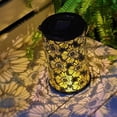 thumbnail image 2 of Linternas Solares Decorativa Impermeable para Jardín Luces Colgantes (Flor L), 2 of 5