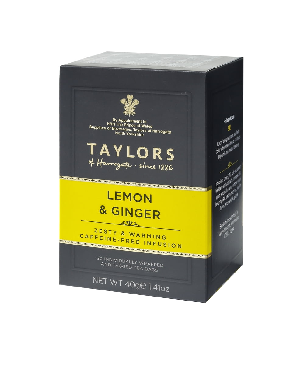 Photo 1 of 2- boxes Taylors of Harrogate Lemon Ginger Tea, 20 Tea Bags