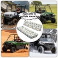thumbnail image 4 of FKELYI Shell Starfish Coral Print UTV Seat Covers Full Protection Anti-Dust Bench Seat Cover with Elastic Band Backrest Cover Waterproof Decor UTV Accessories, 4 of 7